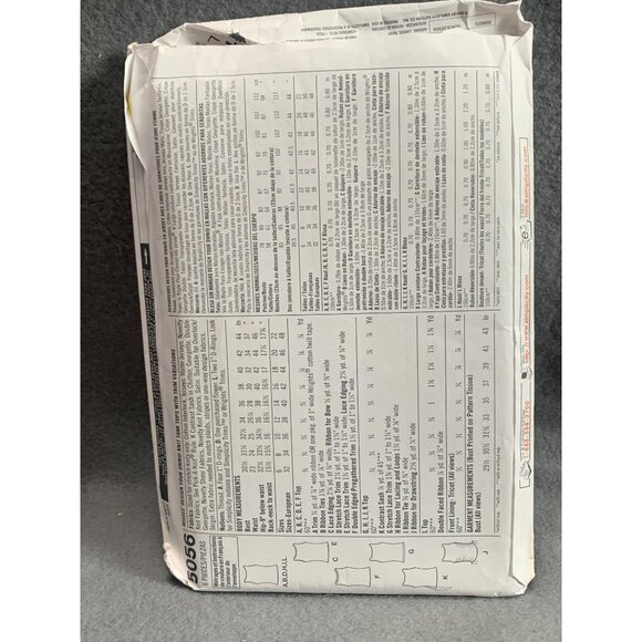 Simplicity 5056 Women's Tank Top Pattern Sizes 6-12 - uncut - Picture 2 of 2